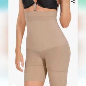 Euroskins women's seamless High waisted mid Thigh short